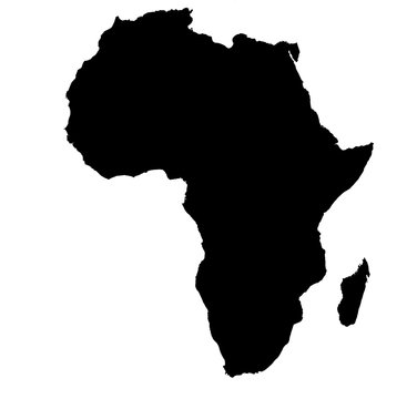 bw map of africa