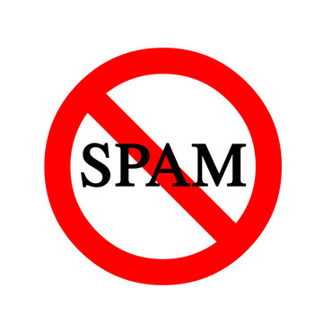anti spam sign