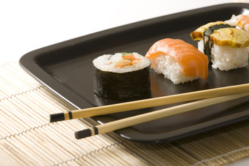 Fototapeta na wymiar sushi food