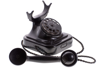 old phone isolated