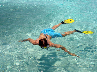 snorkeling in the maldives
