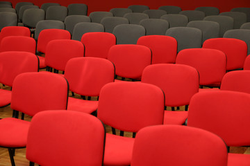 Naklejka premium many chairs