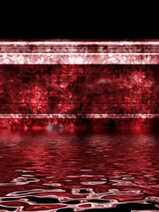 red high tech background