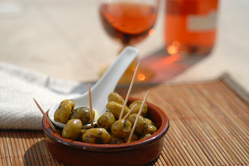 olives vertes