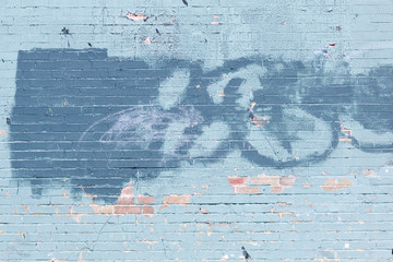 graffiti on brick wall background