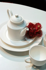 white crockery
