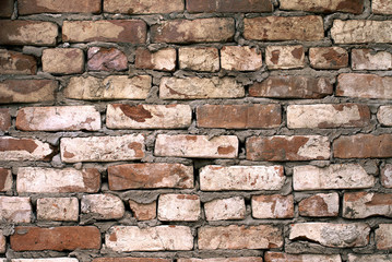Naklejka premium wall of brick