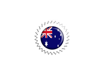 australian badge