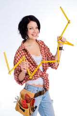 cute construction worker