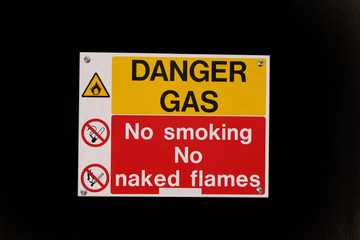 danger gas