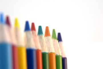 pencil crayons