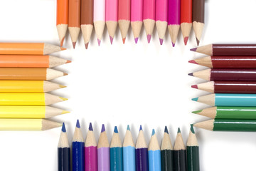 color pencils background