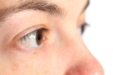 Fototapeta premium eye closeup