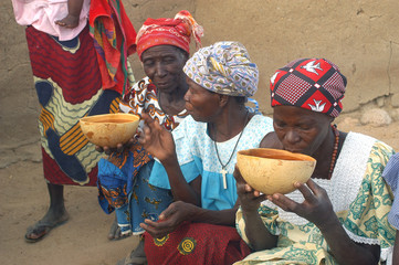 f&ecirc;te de village africain