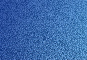 micro blue droplets