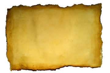 parchment background.