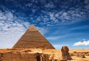 Foto op Canvas egyptian pyramid © Dmitry Pichugin