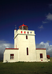 Fototapeta na wymiar dyrholaey lighthouse