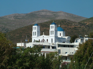 Naklejka premium kirche in katapola