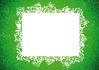 fotorahmen mit verzierung