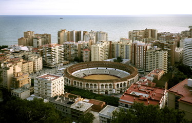 arène de corrida en malaga