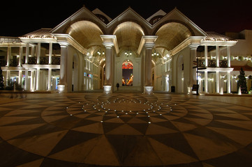 roman architecture in fisherman wharf, macao