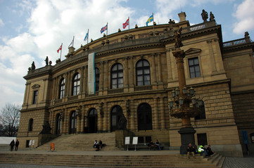 Obraz premium rudolfinum in prague
