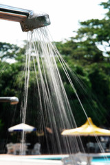 ducha de agua