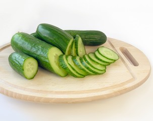 green early cucumbers