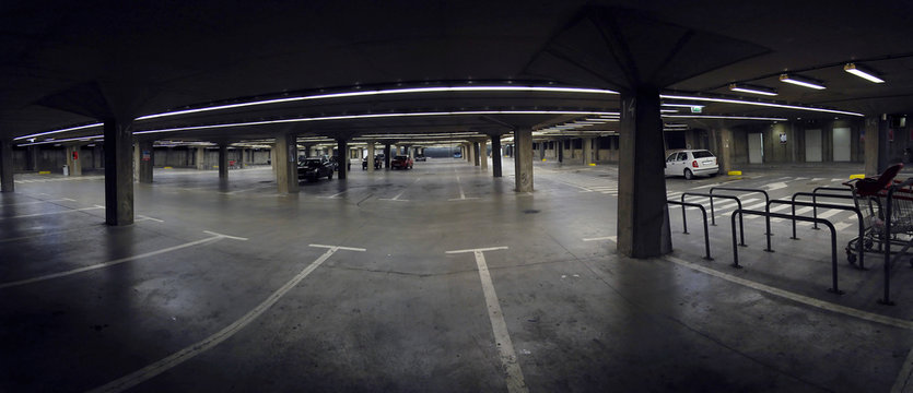 big garage panorama
