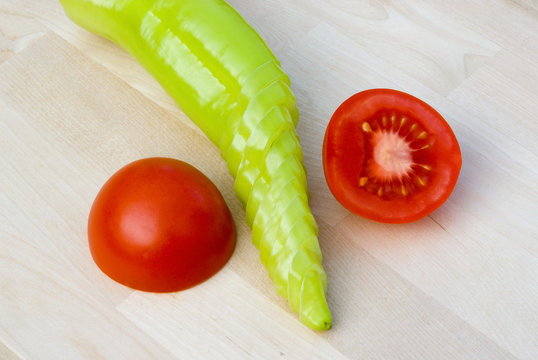 tomate und paprika 1