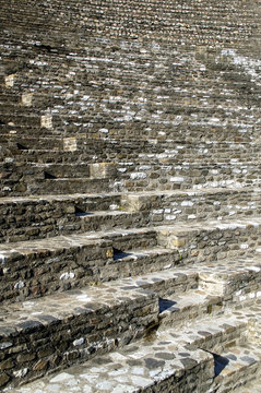 the stone downstairs.