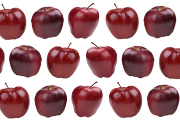 red apples