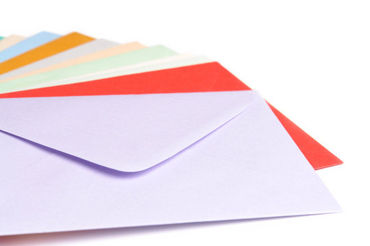 colorful envelopes