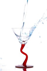 glass with liquid