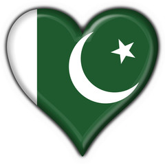 bottone cuore pakistan button heart flag