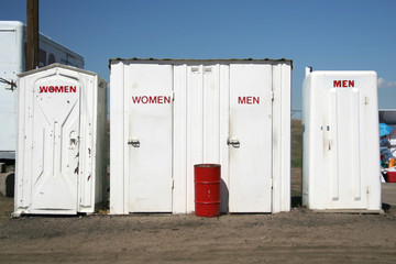 restrooms