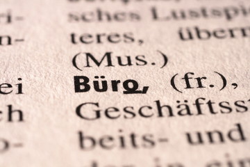 b&uuml;ro