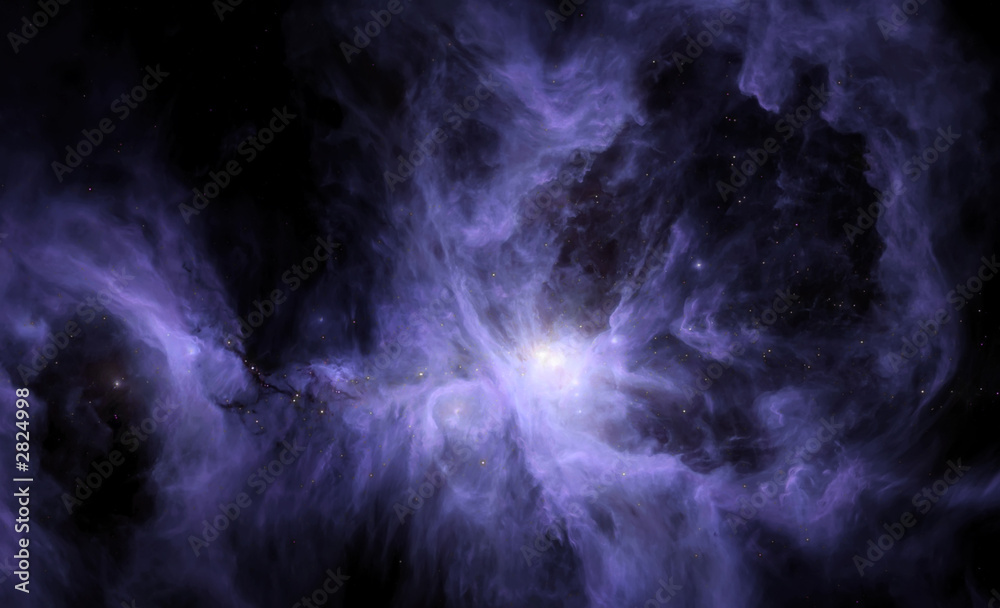 Wall mural nebula