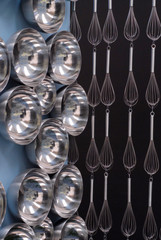whisks and pans
