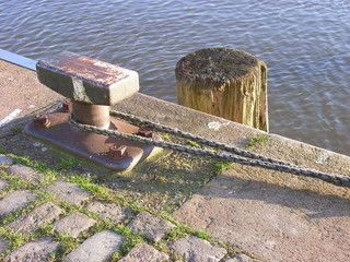 poller im hafen