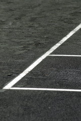 Fototapeta premium corner of tennis court