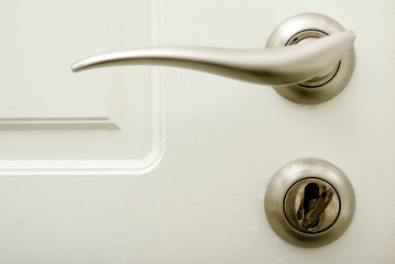 door handle and lock
