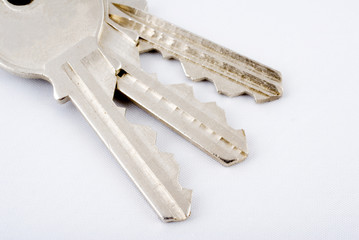 three house keys