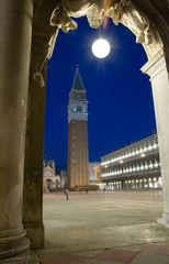 piazza san marco and campanile venice