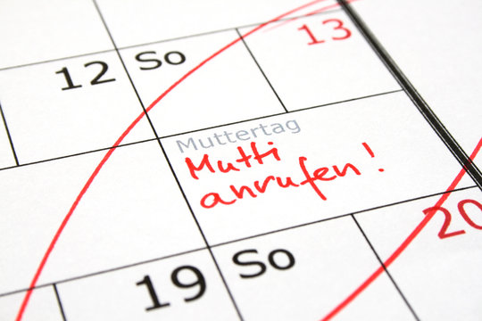 mutti anrufen