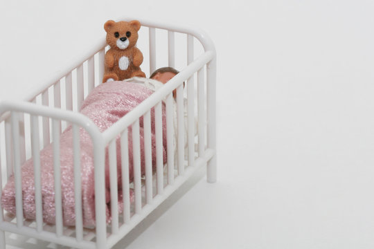 sleeping toddler