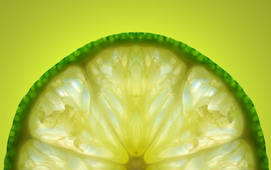 inside a lime