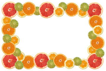 citrus slice frame
