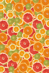 citrus slice background